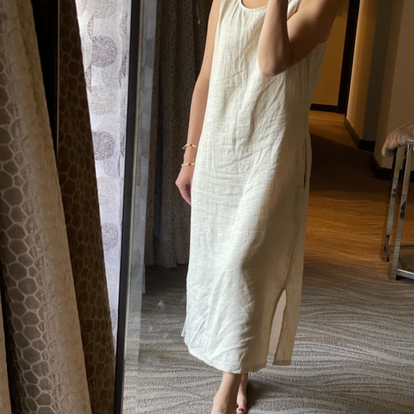 XS BRIGGS midi linen dress - Picture 3 of 3
